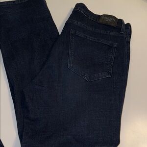 Denizen from Levi's Dark Blue Straight Jeans Classic Style